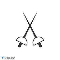Fencing SVG Icon