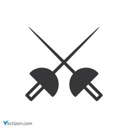 Fencing Vector Icon
