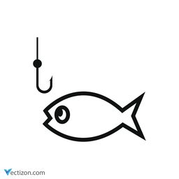 Fishing Outline Icon