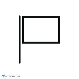 Flag Glyph Icon