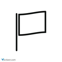 Flag Line Icon