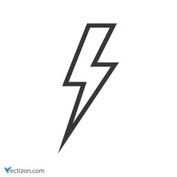 Flash Outline Icon