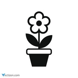 Flower Line Icon