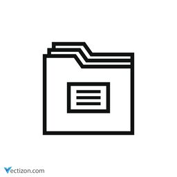 Folder Outline Icon