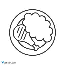 Food Outline Icon