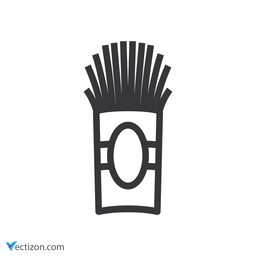 French Fries Line Icon