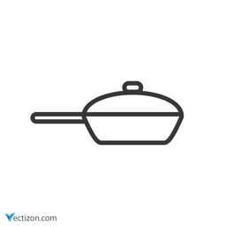 Frying Pan SVG Icon