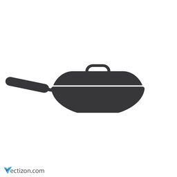 Frying Pan Vector Icon