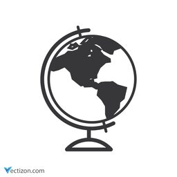 Globe Outline Icon