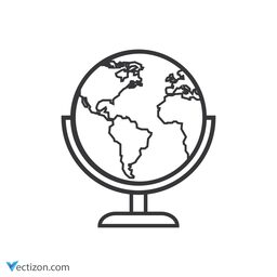 Globe Pictogram icon