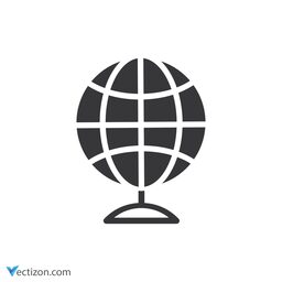 Globe SVG Icon