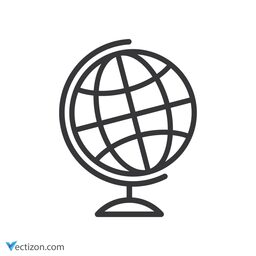 Globe UI Icon