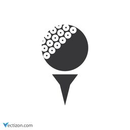 Golf Outline Icon
