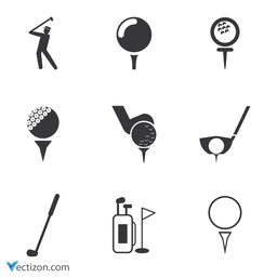 Golf Set Icon