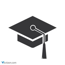 Graduation Hat Vector Icon