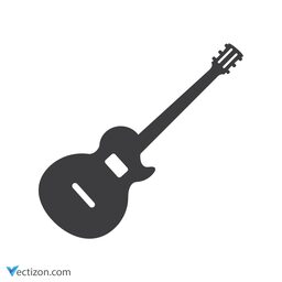 Guitar Flat Icon