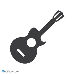 Guitar Glyph Icon