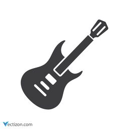 Guitar Line Icon