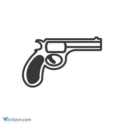 Gun Outline Icon