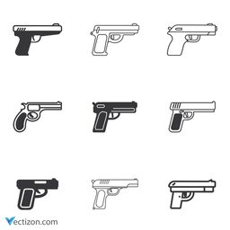 Gun Set Icon