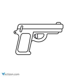 Gun Vector Icon