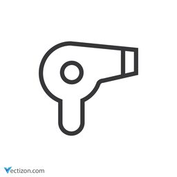 Hairdryer Outline Icon