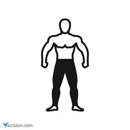Human Body Glyph Icon