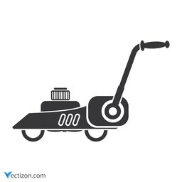 Lawn Mower Vector Icon