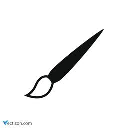Paint Brush Vector Icon