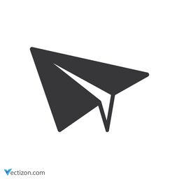Paper Plane SVG Icon