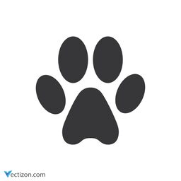 Paw Outline Icon