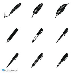 Pen Set Icon