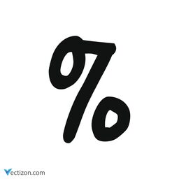 Percent Glyph Icon