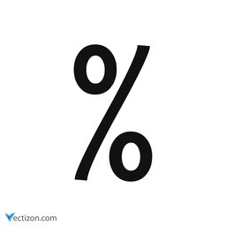 Percent SVG Icon