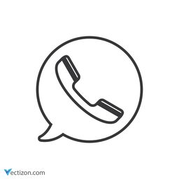 Phone Call Line Icon