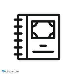 Photo Album Line Icon