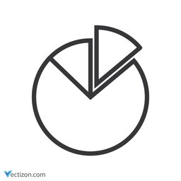 Pie Chart Outline Icon