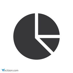 Pie Chart Vector Icon