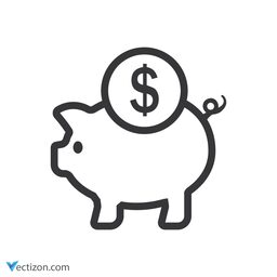 Piggy Bank Symbol icon