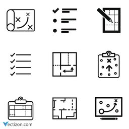 Planning Set Icon