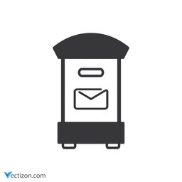 Postbox Vector Icon