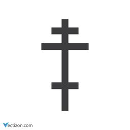Religion Cross Glyph Icon