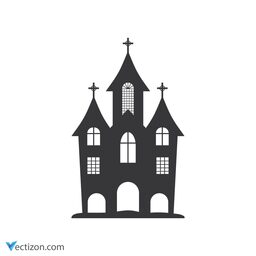 Scary House Icon